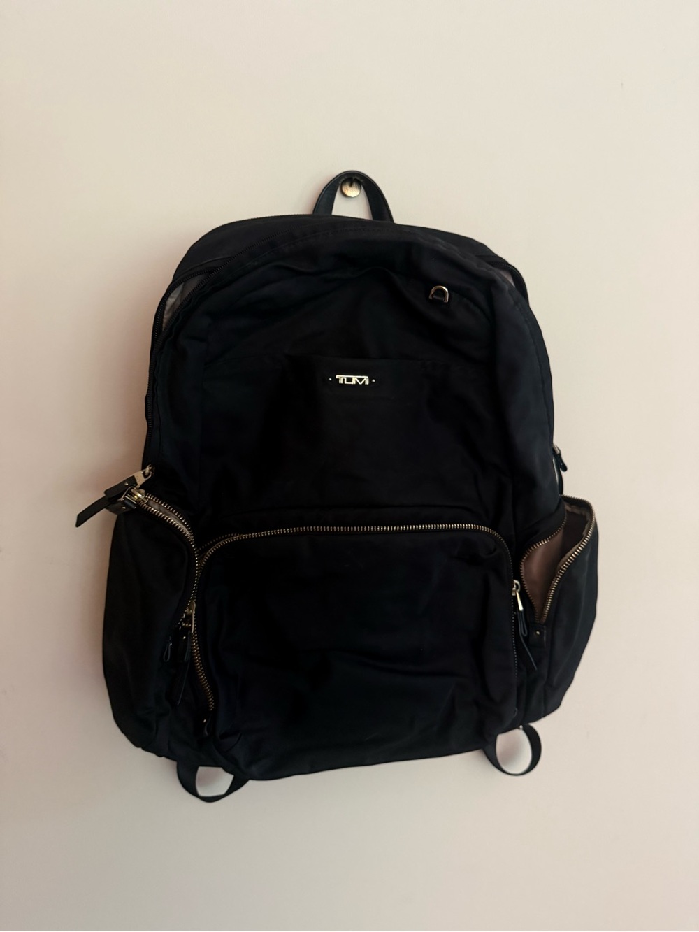 Tumi Black Travel Backpack - Sleek Everyday Carry